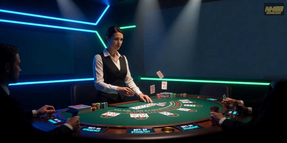 Trải nghiệm Pragmatic Play live casino với roulette và blackjack đa dạng trên NH88
